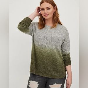 Torrid Ombre Sweater size 5 nwt